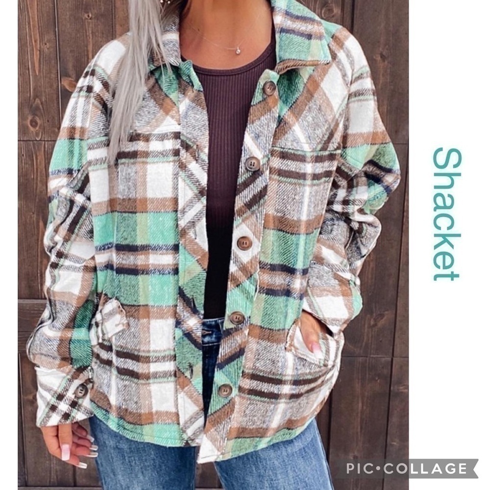 Cute!!! Shacket! It’s a Shirt & Jacket - Picture 1 of 3